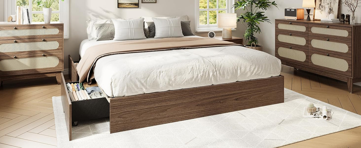 Full Storage Platform Bed detail 1