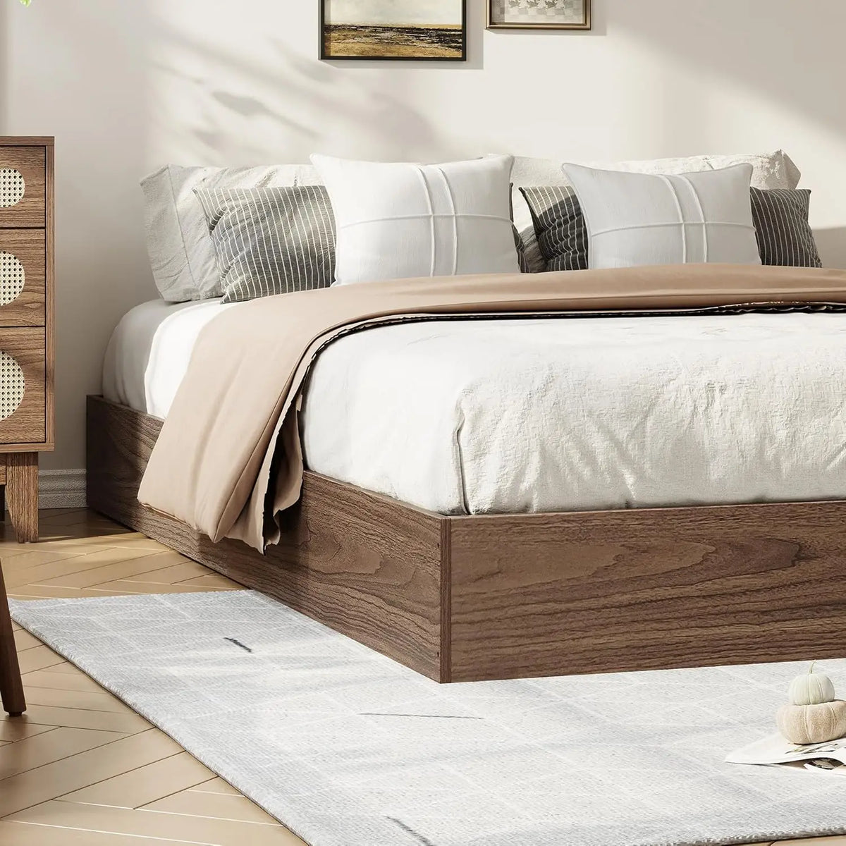Wood Platform Bed Frame