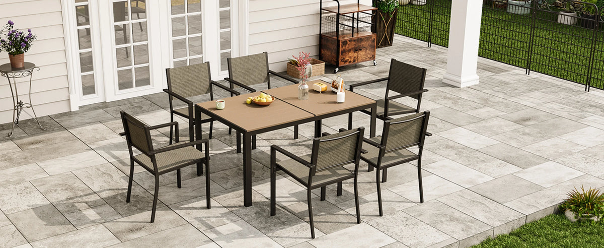 Metal Patio Dining Set detail 5