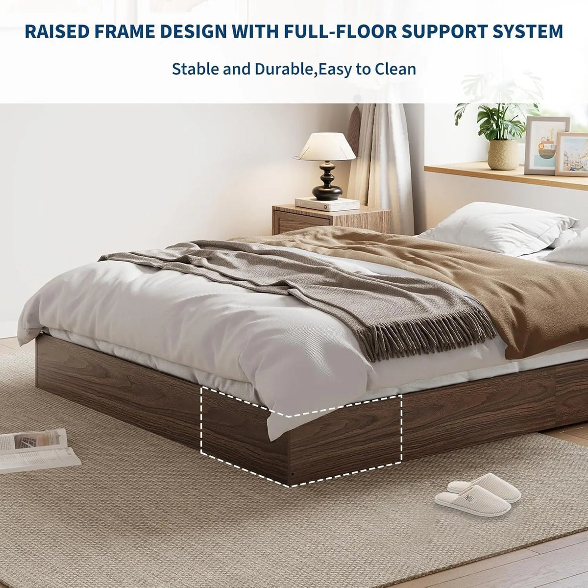 Wood Platform Bed Frame