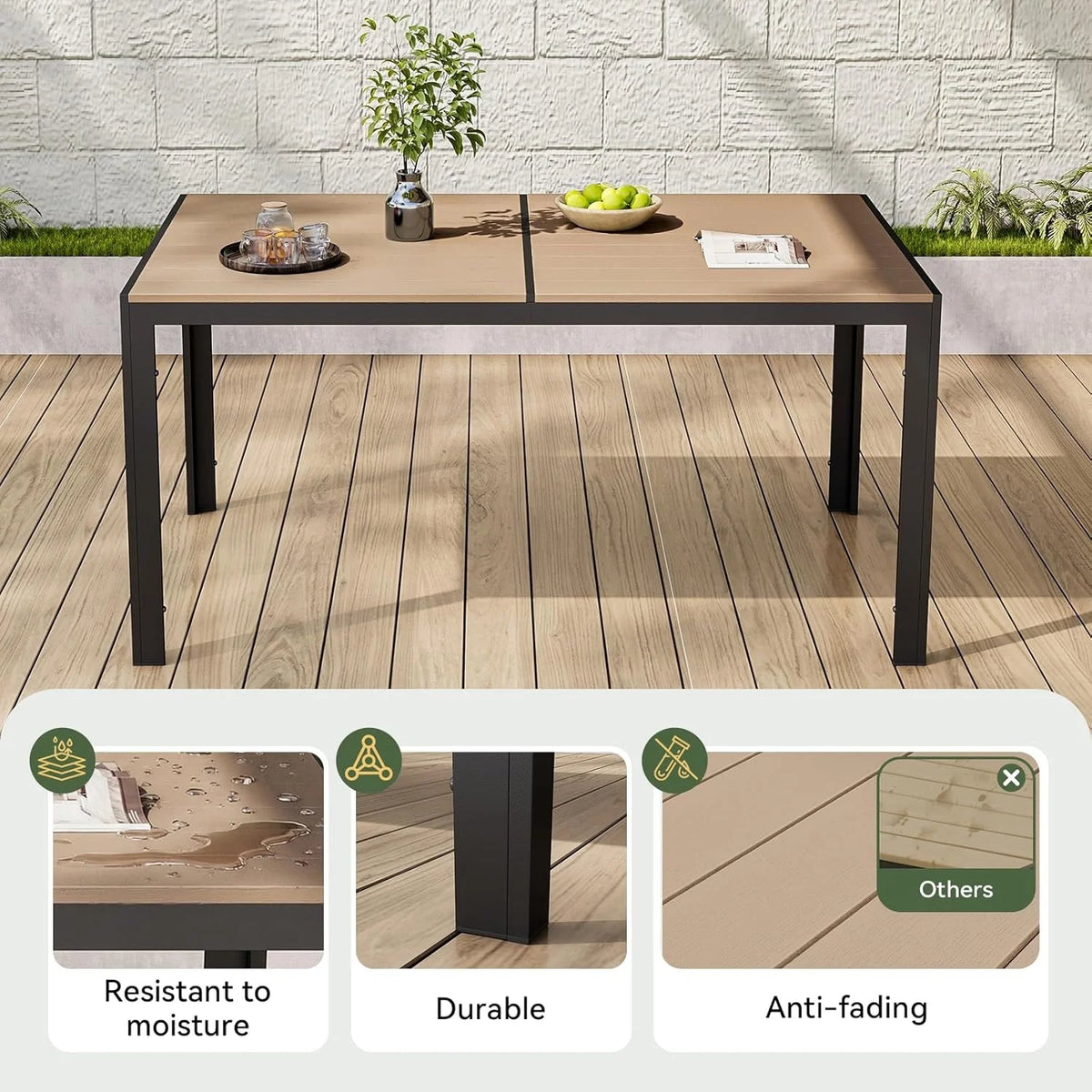 Metal Patio Dining Set