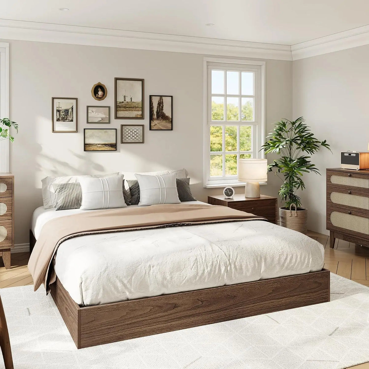 Wood Platform Bed Frame
