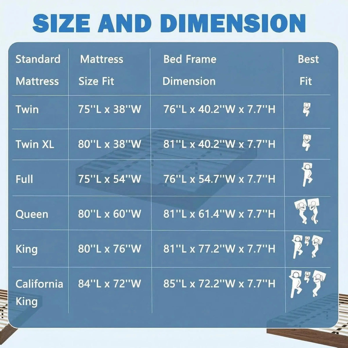Wood Platform Bed Frame