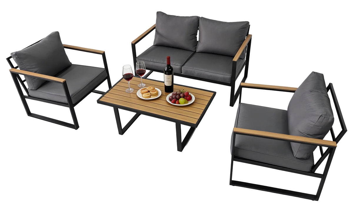 Textilene Patio Conversation Set detail 9
