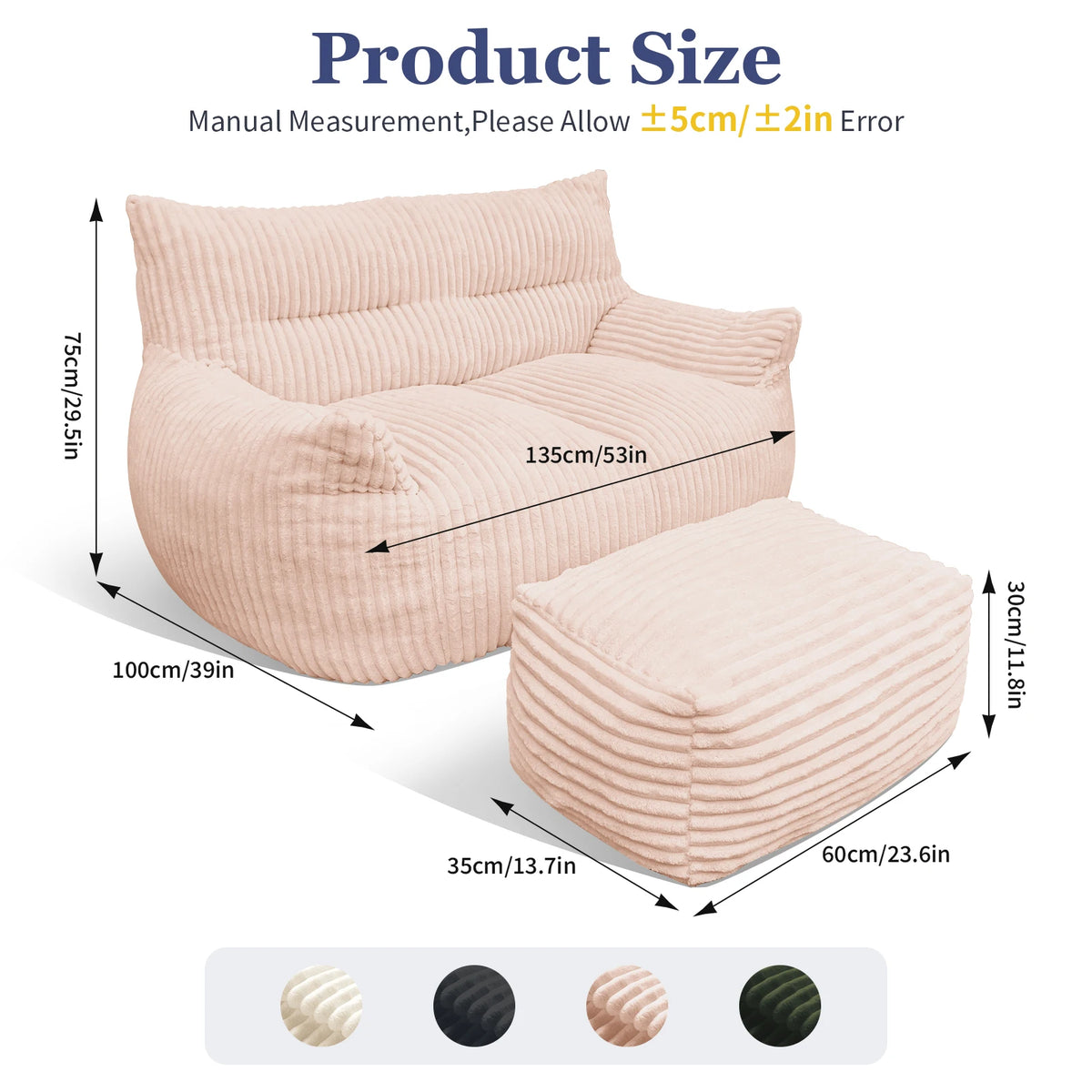 Stuffed-Animal Storage Bean Bag