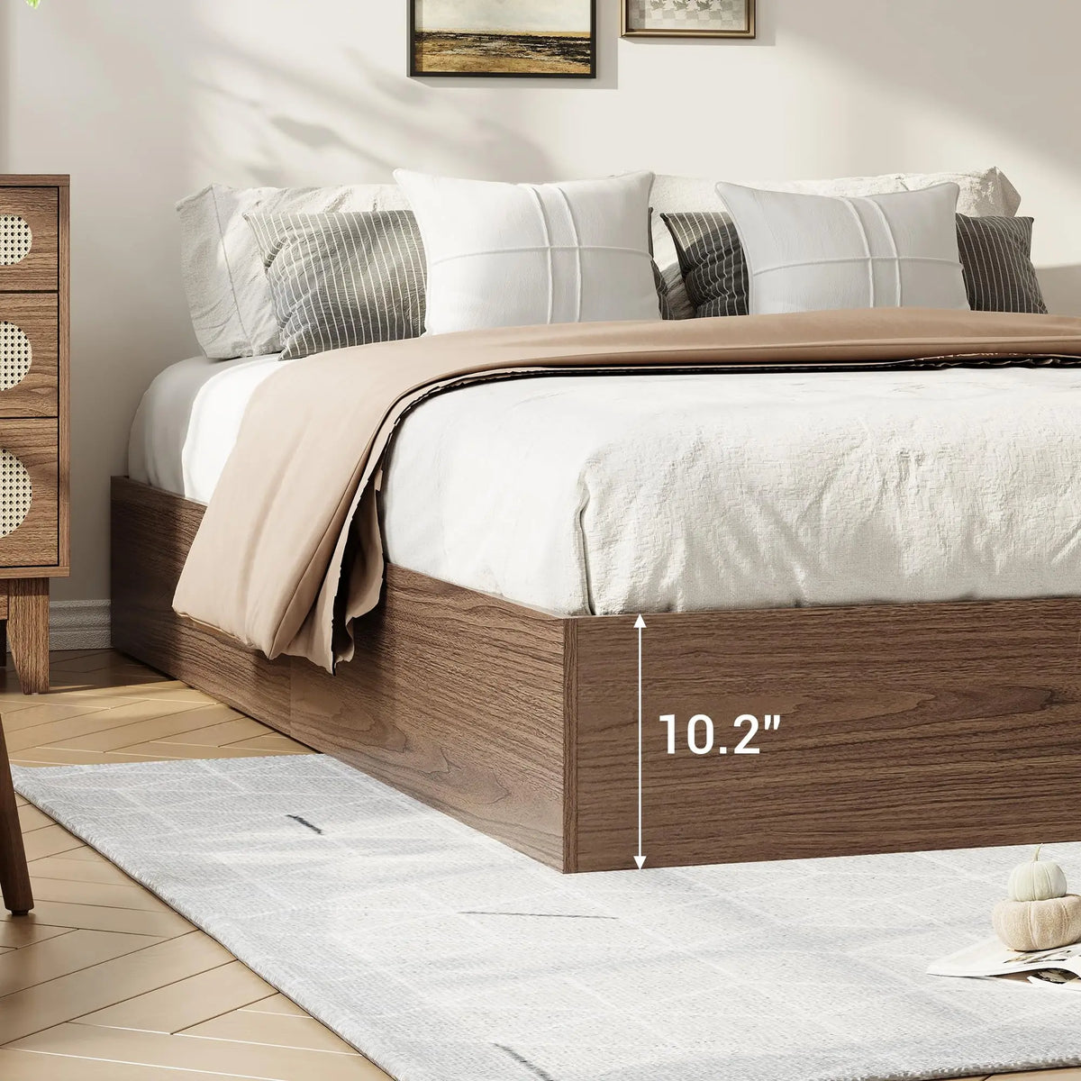 Full Storage Platform Bed