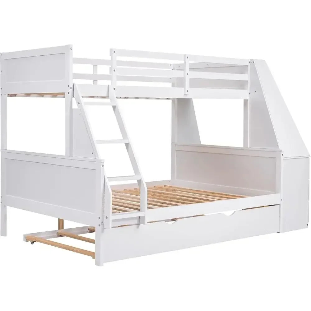 Twin-Over-Full Storage Bunk Bed