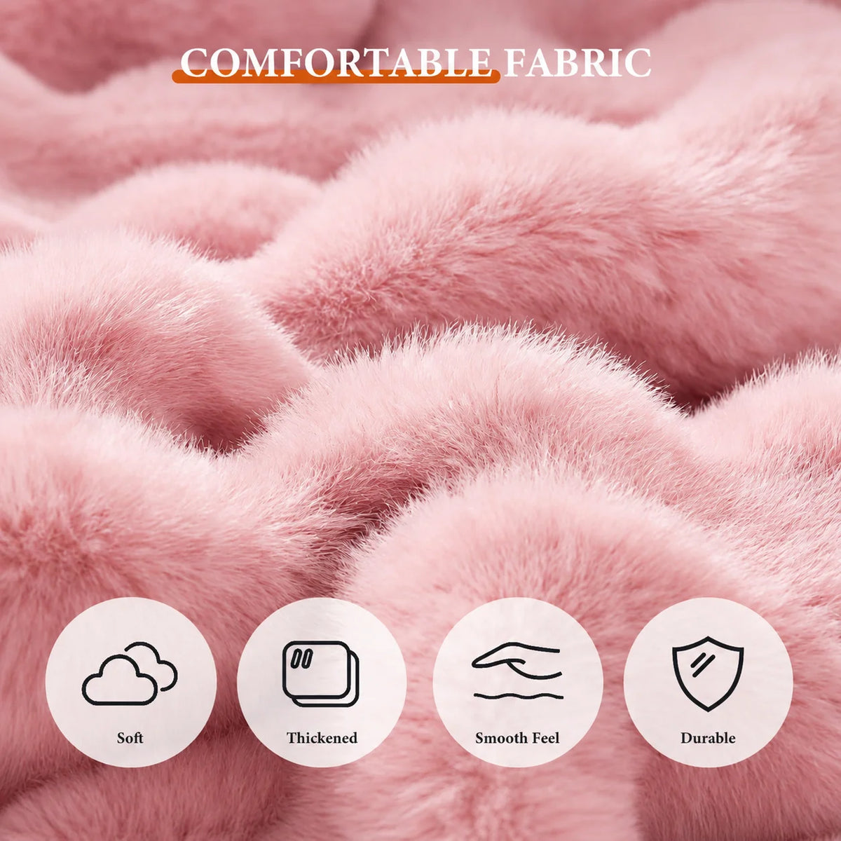 Oversized Faux Fur Bean Bag