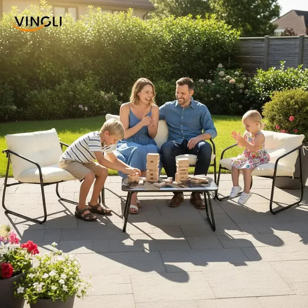 Four-Piece Patio Conversation Set