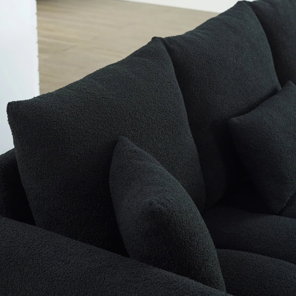 Bouclé Three-Seat Modular Sofa detail 6