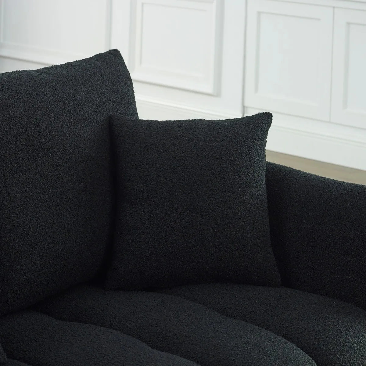 Bouclé Three-Seat Modular Sofa detail 7