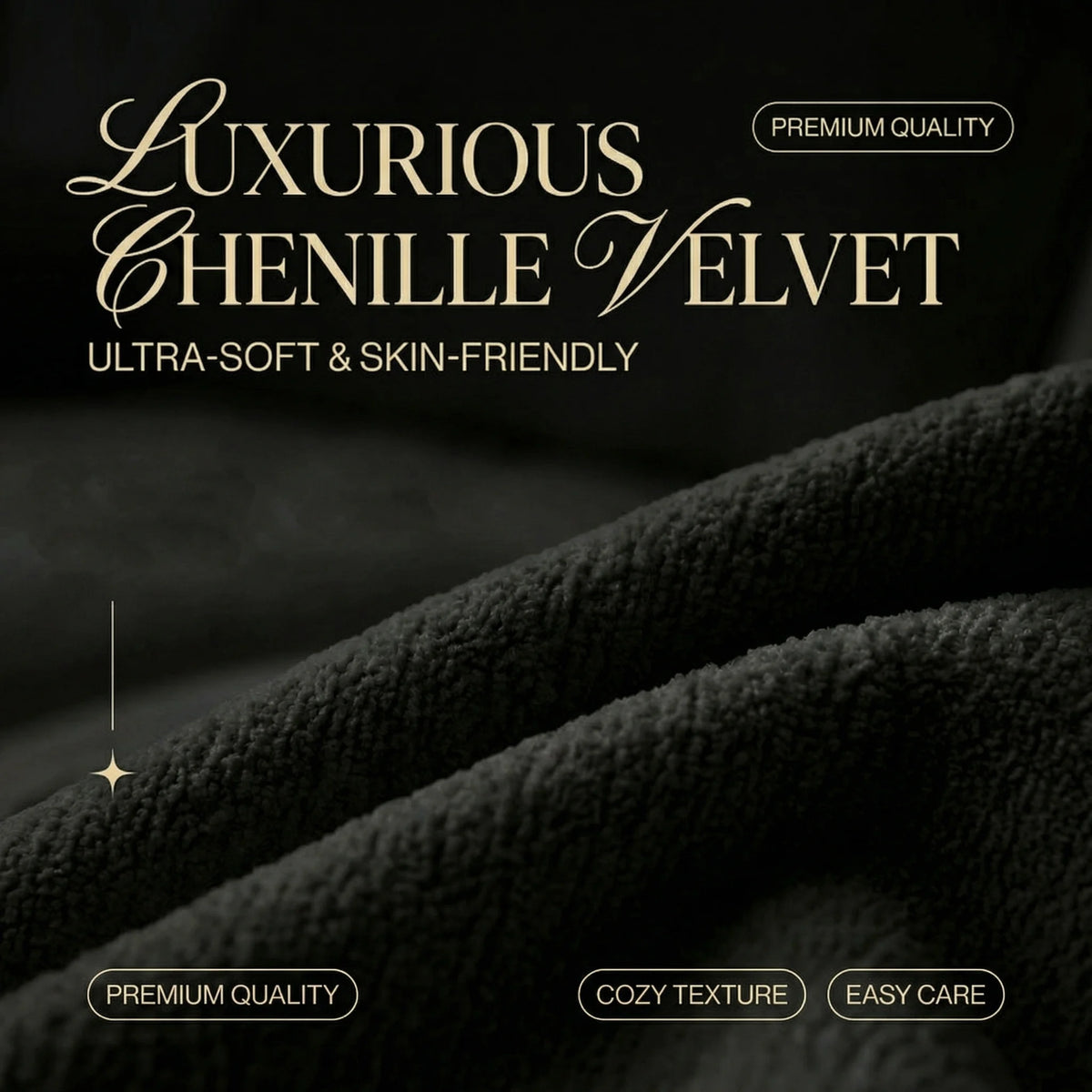 Chenille L-Shaped Sectional detail 7