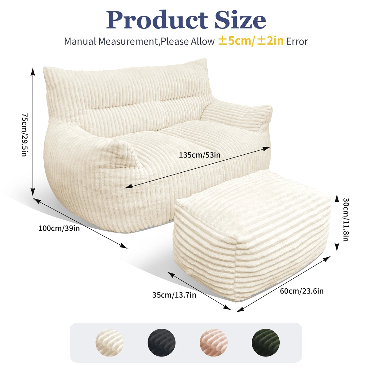 Stuffed-Animal Storage Bean Bag