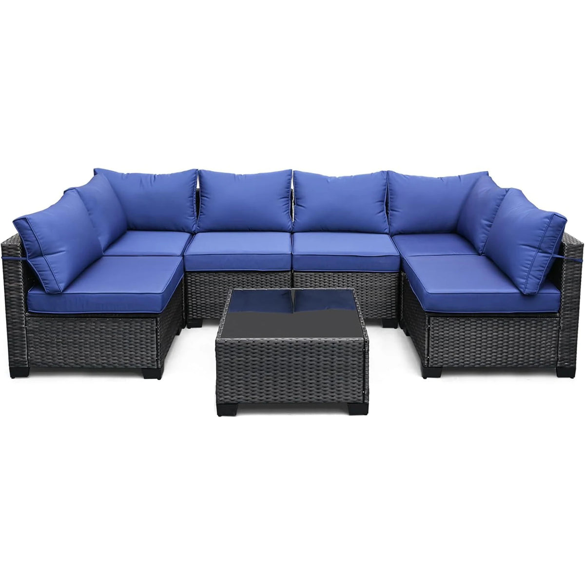 PE Rattan Patio Sectional