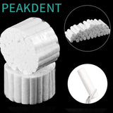 250Pcs Disposable Dental Cotton Roll Medical Teeth Whitening Cleaning Surgical Cotton Absorbent Cotton Swabs Clinic Materials