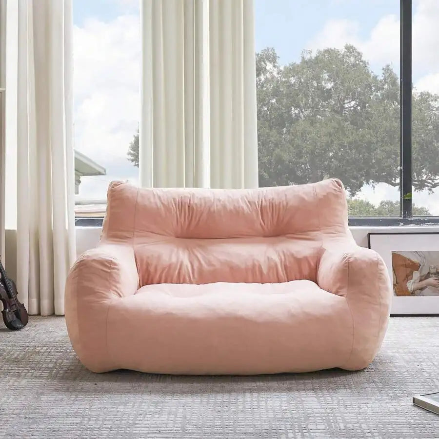 Two-Seat Bean Bag Sofa