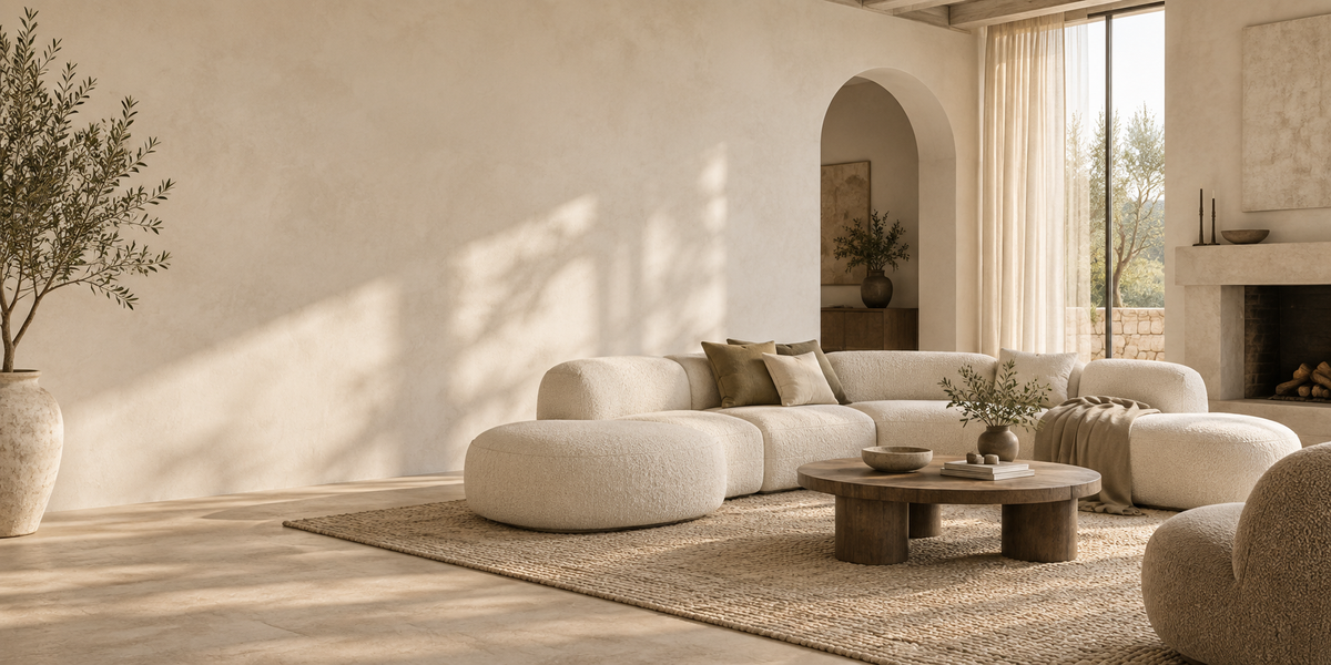 A calm, considered living space