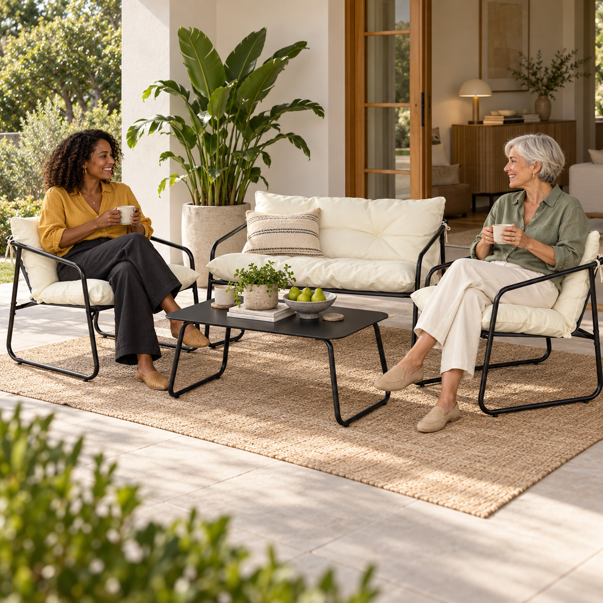 Four-Piece Patio Conversation Set