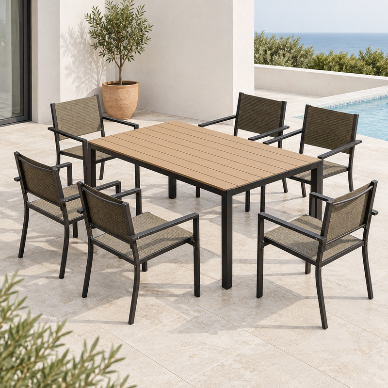 Metal Patio Dining Set