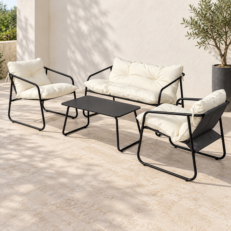 Four-Piece Patio Conversation Set